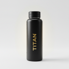TITAN Water Bottle - 32oz Stainless Steel Wide Mouth