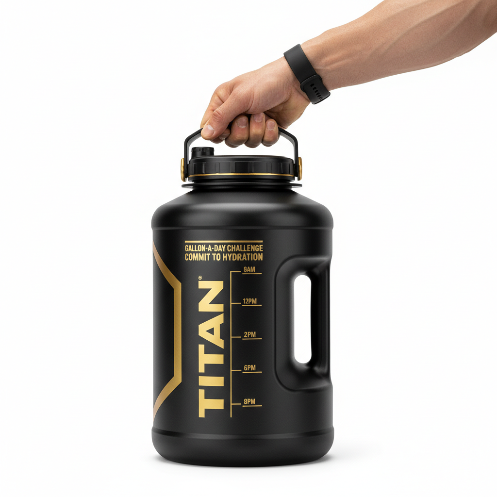 TITAN Water Bottle - Gallon Jug 128oz