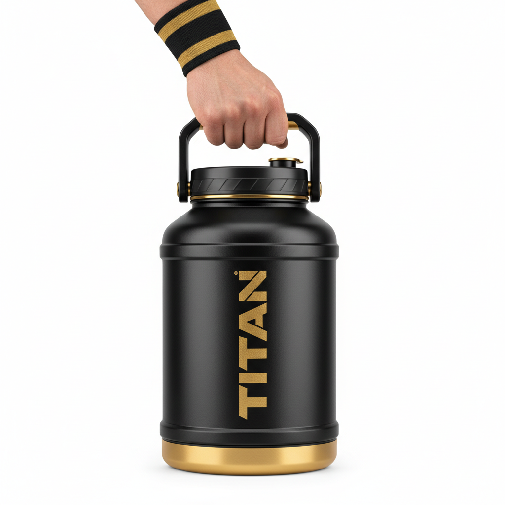 TITAN Water Bottle - Insulated 64oz Jug