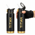 TITAN Water Bottle - Straw Lid 24oz