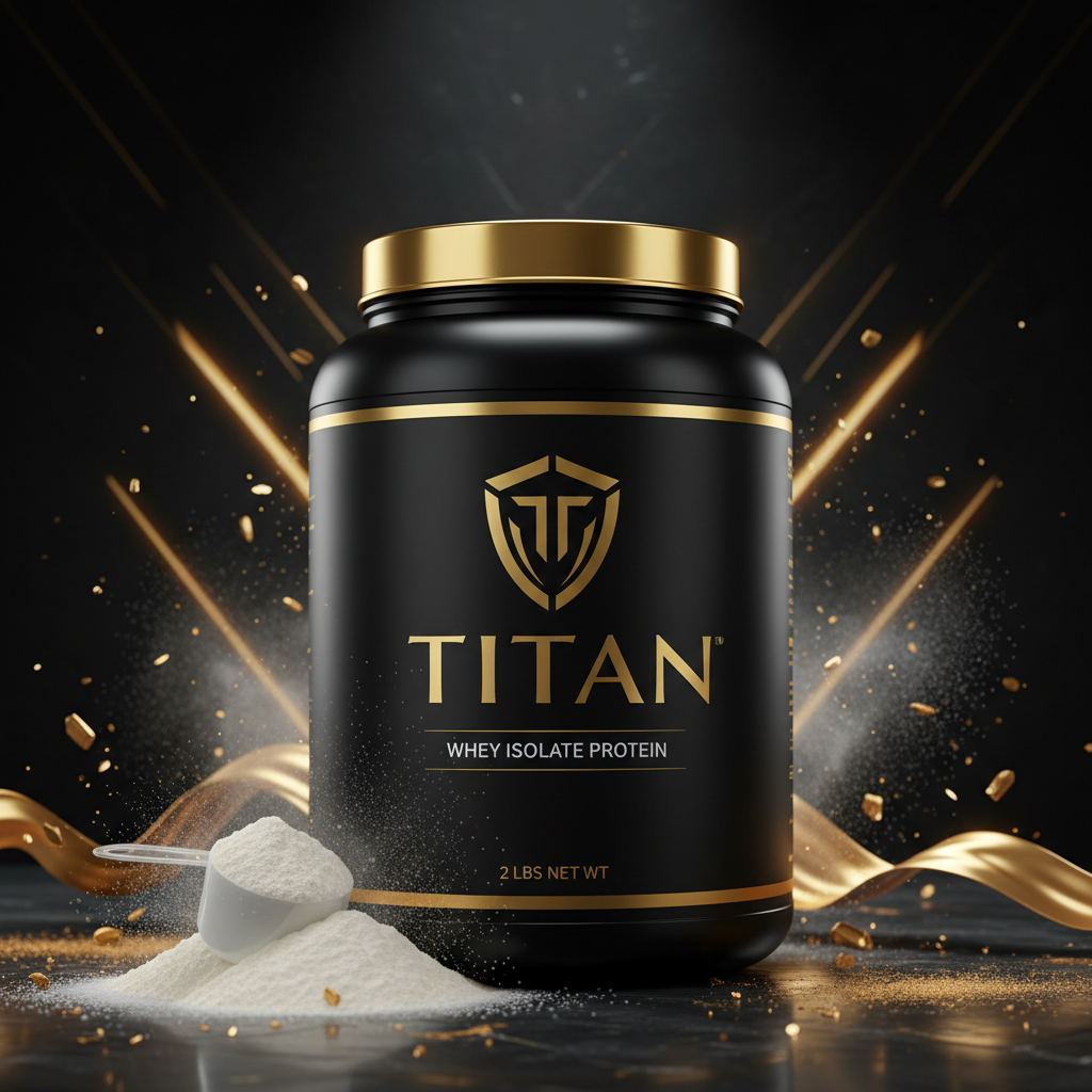 TITAN Protein Powder - Whey Isolate 2lbs