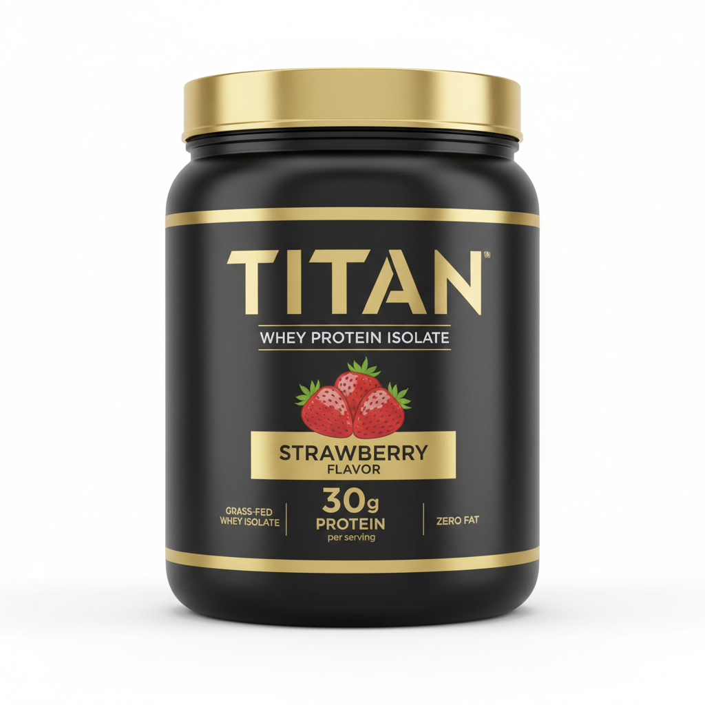 TITAN Whey Protein Isolate - Strawberry