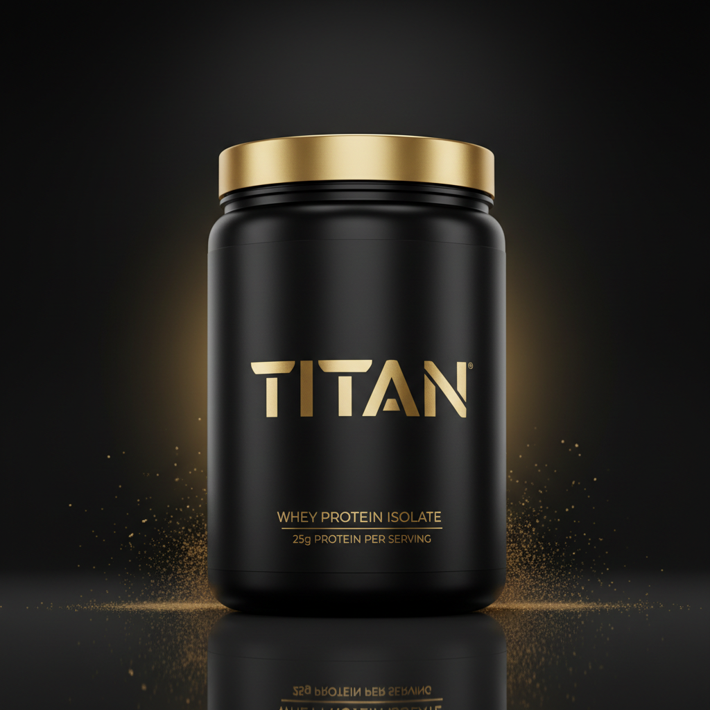 TITAN Whey Protein Isolate - 25g Protein Per Serving