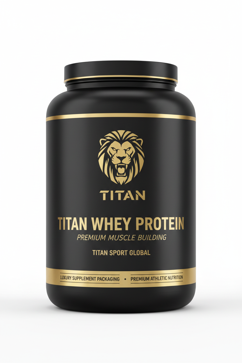 TITAN Whey Protein - Premium Isolate Protein Powder (5 lbs)