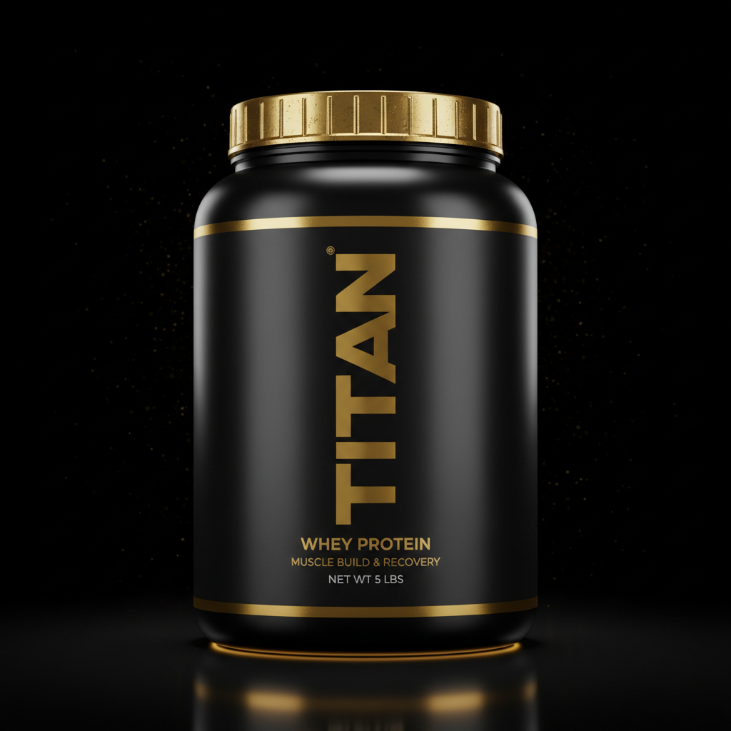 TITAN Whey Protein Powder - Chocolate