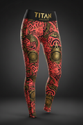 TITAN Women's Aztec Sun Warrior Leggings