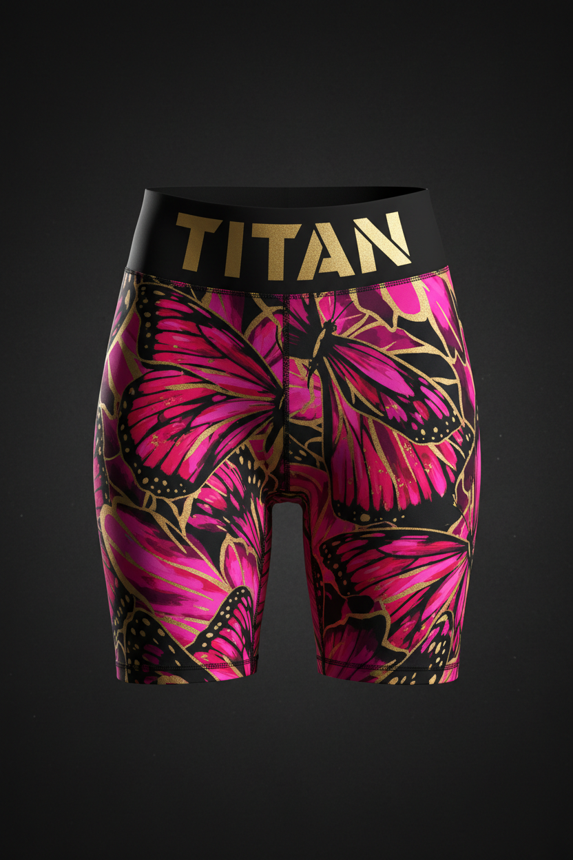 TITAN Women's Butterfly Wing Bike Shorts