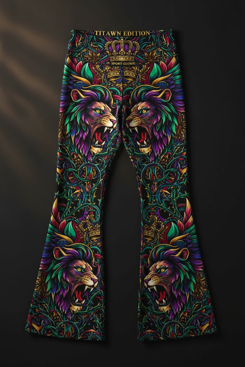 TITAN Women's Flare Yoga Pants — High-Waist Performance