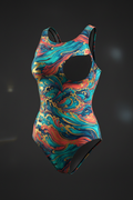 TITAN Women's Ocean Wave Bodysuit