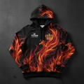 TITAN Women's Phoenix Crown Pullover Hoodie — Rise Queen SWAG Edition