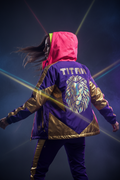 TITAN Women's Purple Windbreaker