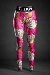 TITAN Women's Rose Bloom Leggings — Swag Line