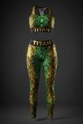 TITAN Women's Snake Skin Matching Set