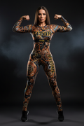TITAN Women's Steampunk Gear Catsuit