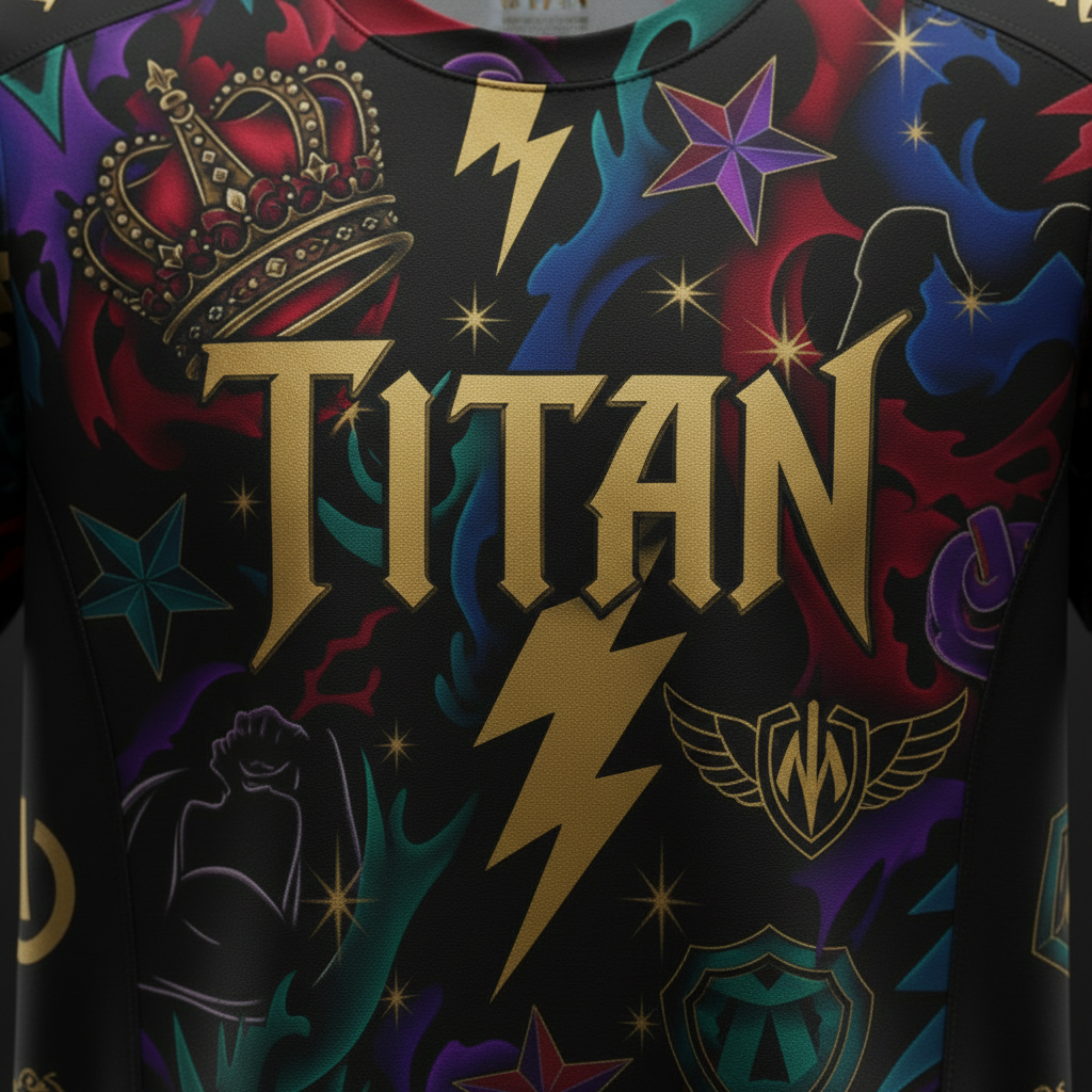 TITAN Youth Training T-Shirt — Detail