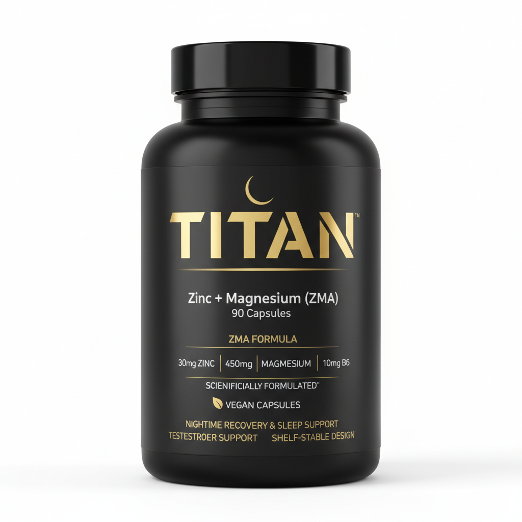 TITAN Zinc + Magnesium (ZMA) - 90 Capsules